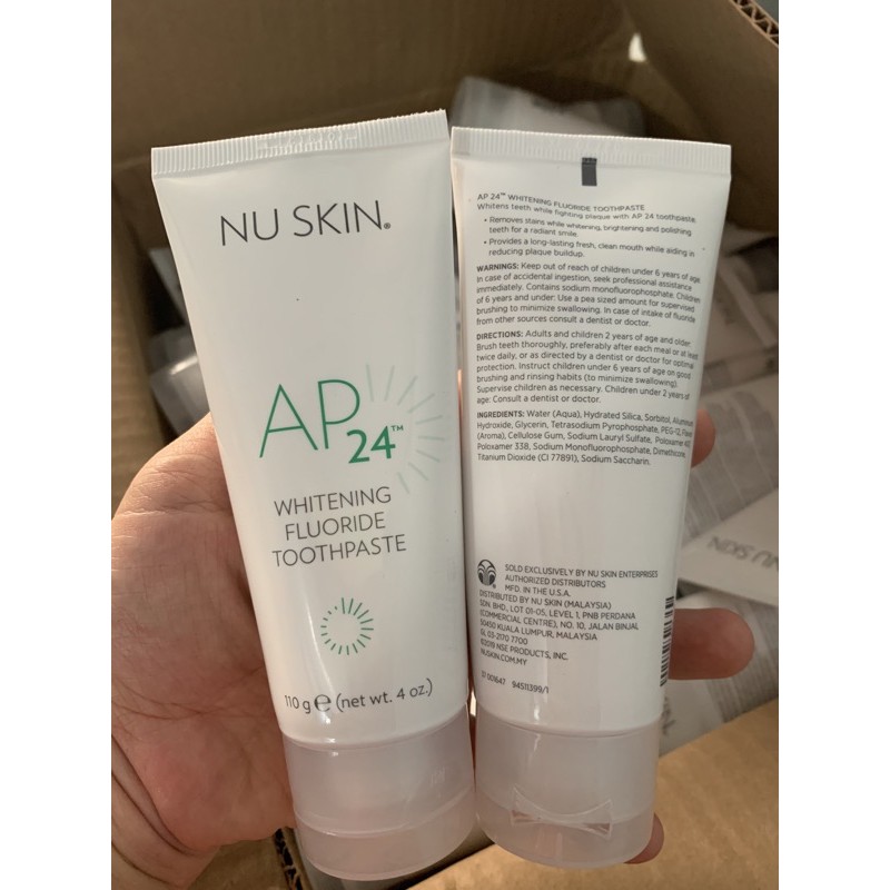 KEM ĐÁNH RĂNG AP24 NUSKIN MỸ 110G
