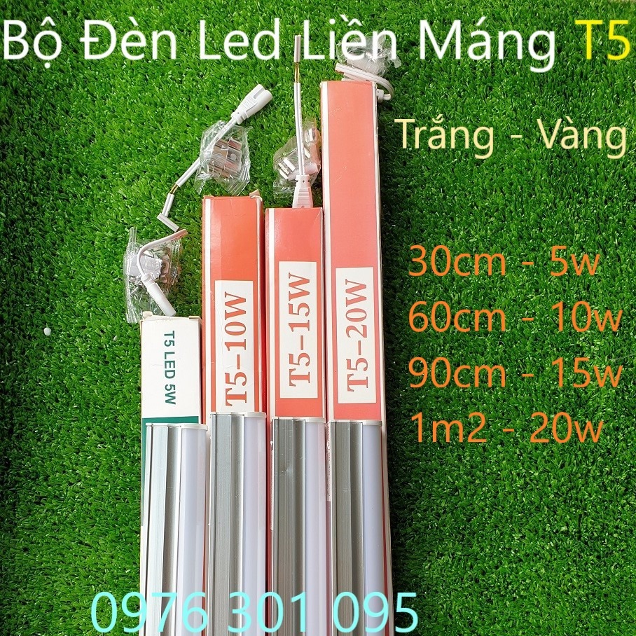 Integrated Led Tube Light Set - 30cm to 1m2 - [T5]