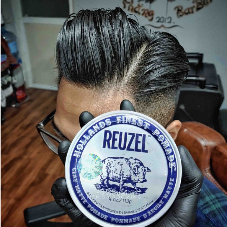 Sáp vuốt tóc Reuzel Clay Matte Pomade - 35g & 113g