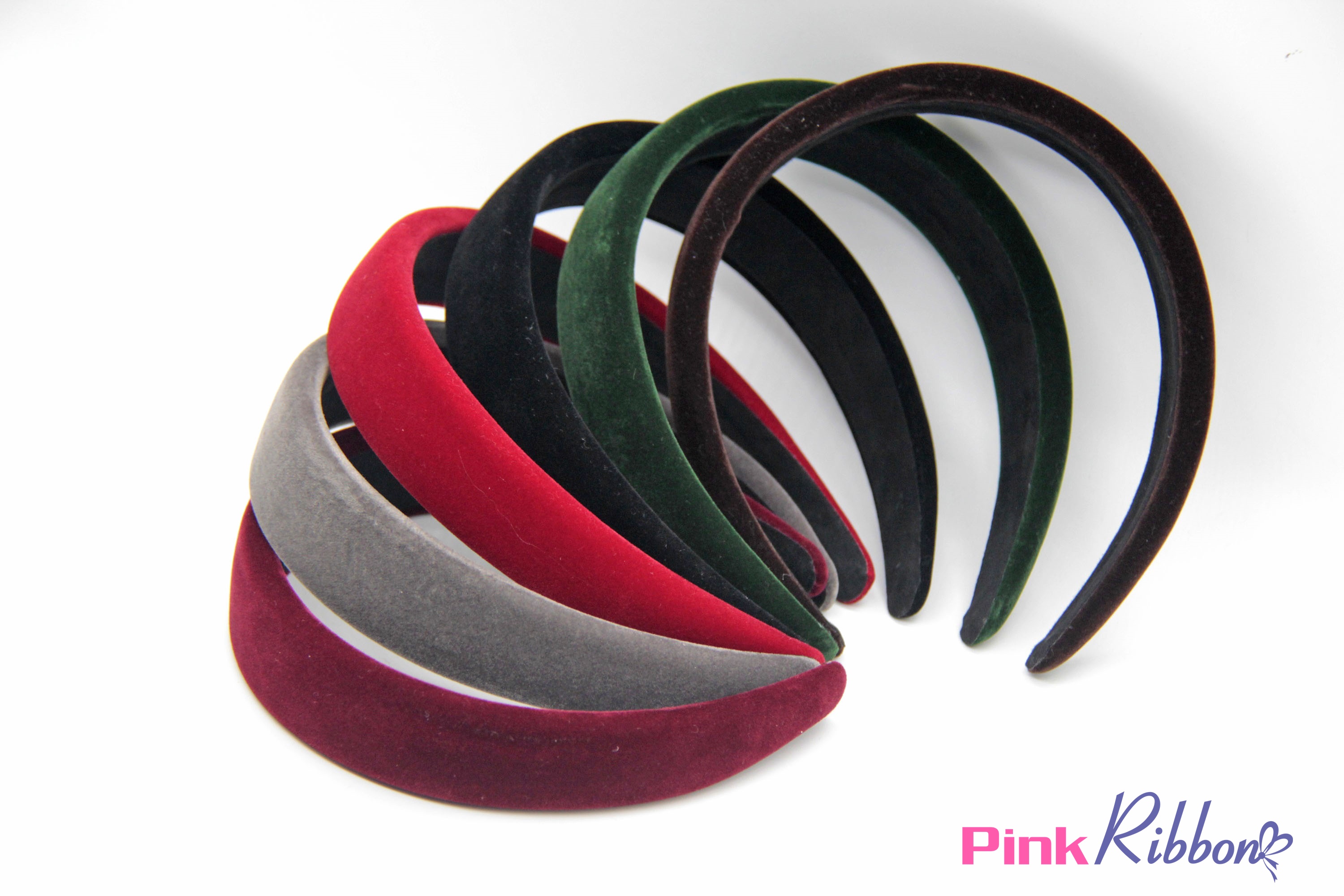 Bờm phồng bọc vải nhung 3cm