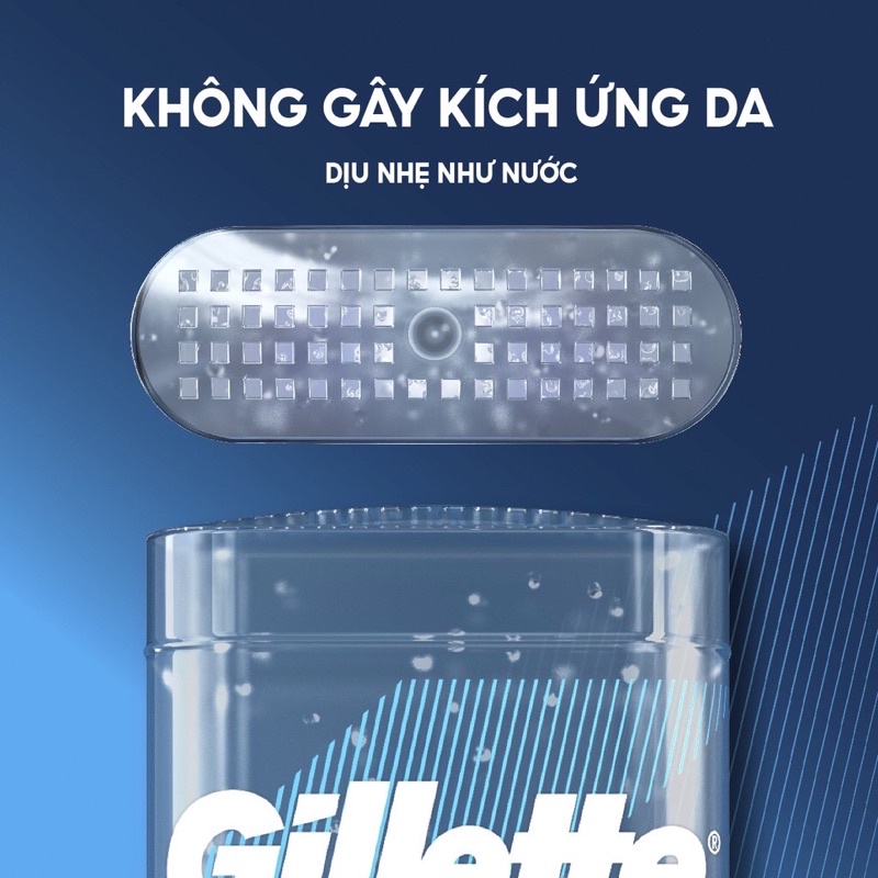 Lăn Khử Mùi Gillette Mỹ dạng gel 107g