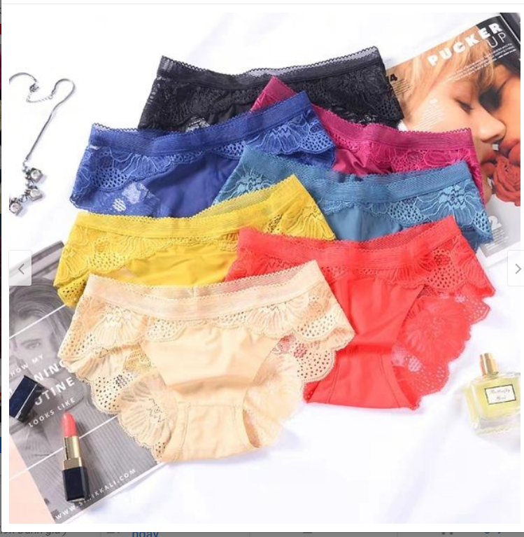 Combo 10 quần lót su ren hoa cao cấp