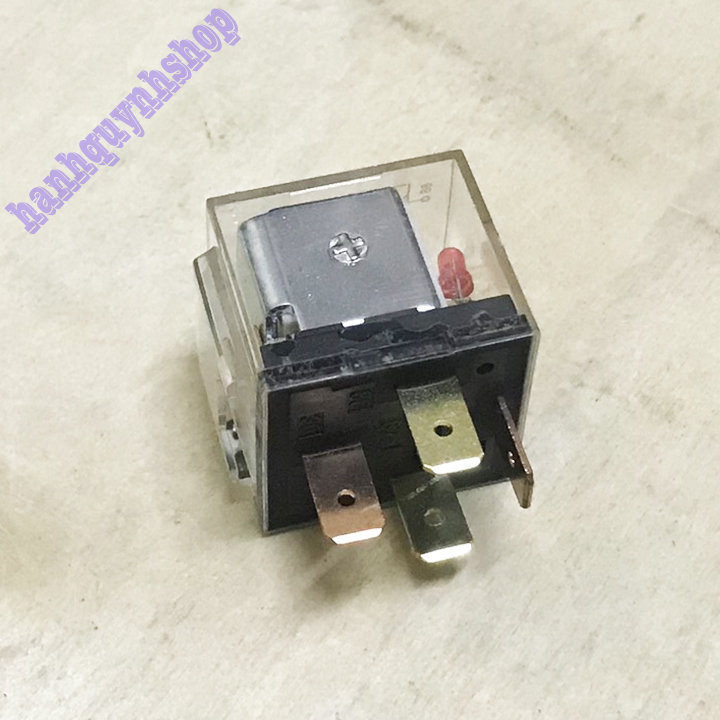 Rơ Le 4 Chân 12V 80A Nhựa Trong