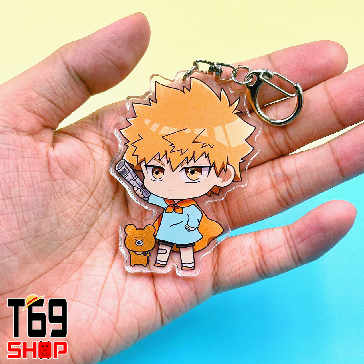 Móc khóa mica anime Blue Lock - Student ver (Loại cao cấp - Hình in ép giữa 2 mặt mica) [T69 Shop]
