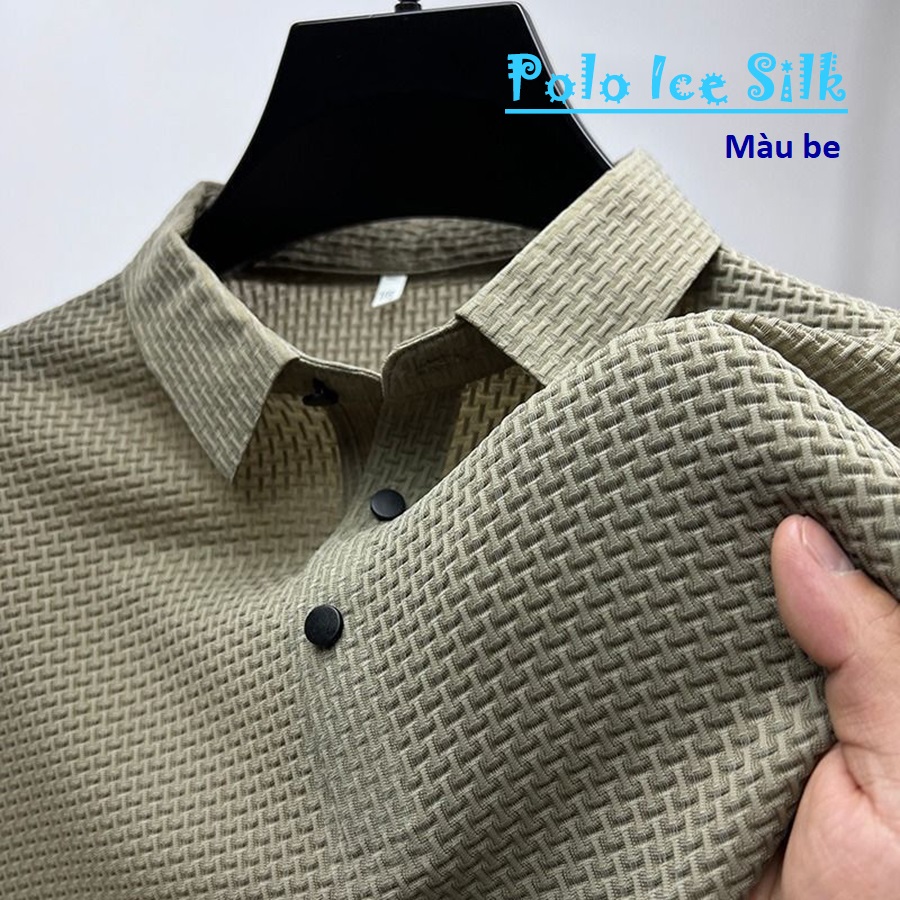 (SAle 35%) với mẫu áo  PoLo siu mát chất vải sợi visco lụa
