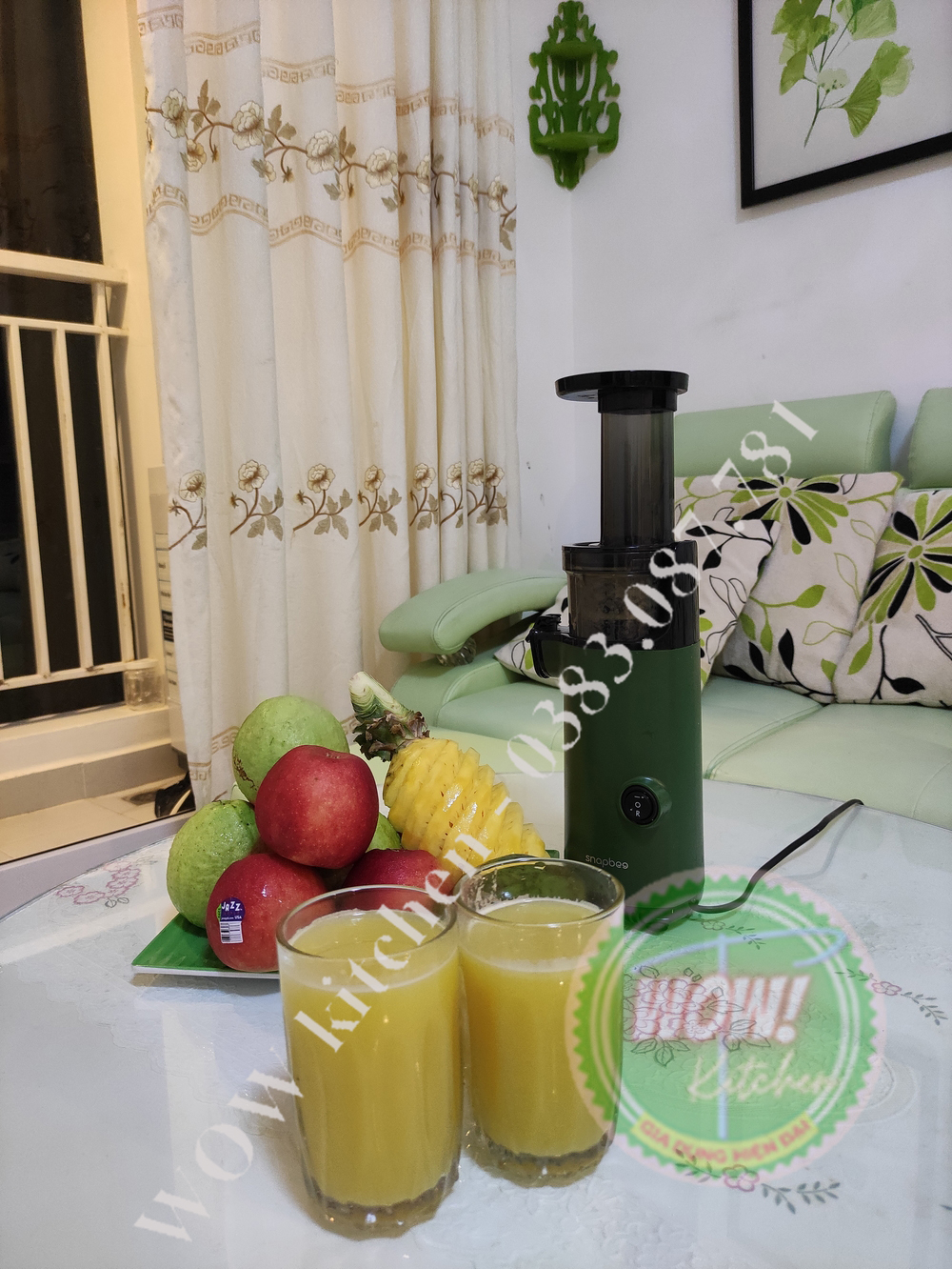 Máy Ép Chậm Snapbee SK-202VN - Ép Siêu Kiệt Bã
