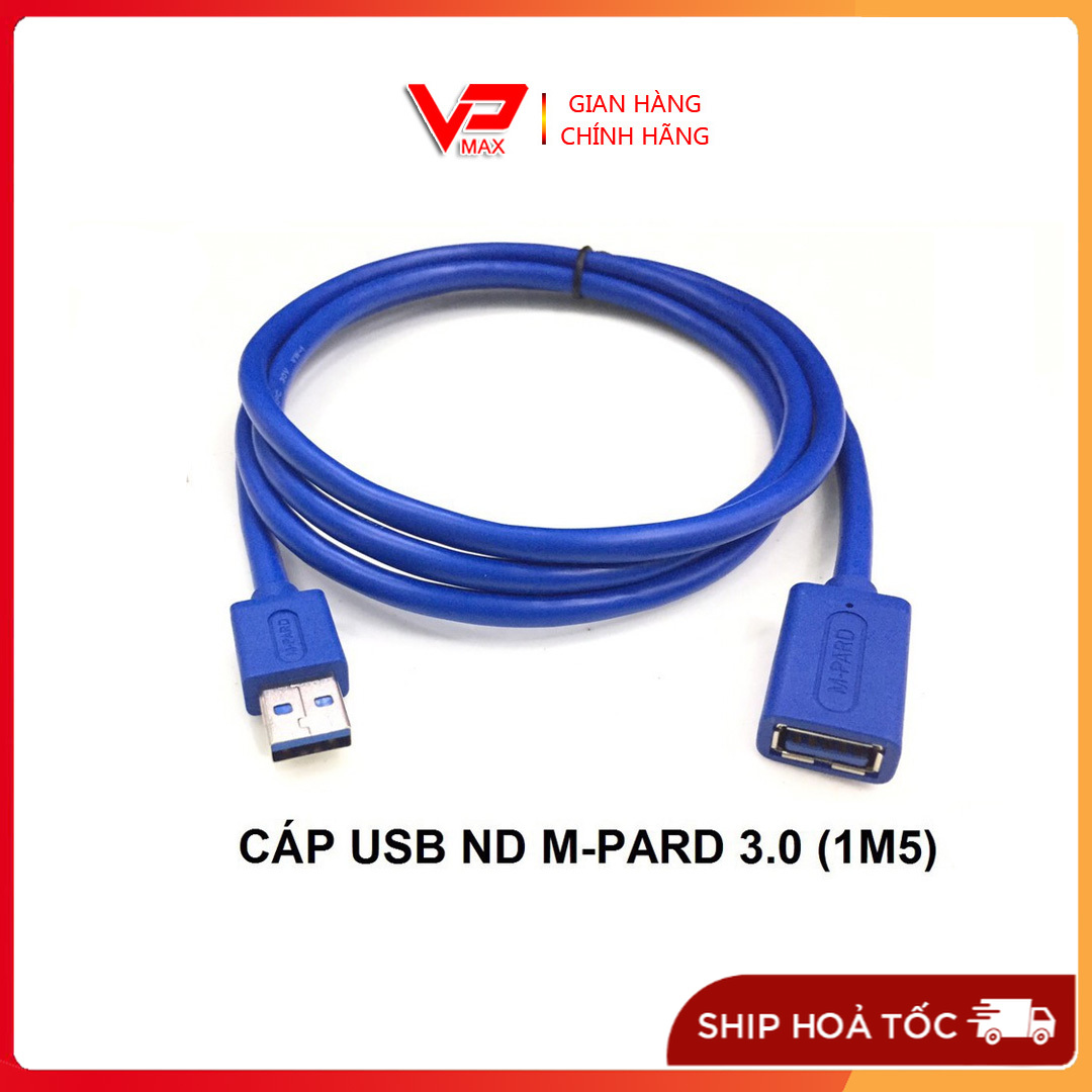 Cáp USB nối dài 3.0 siêu tốc độ M-PARD 1.5M 3m hàng cao cấp 5Gbps