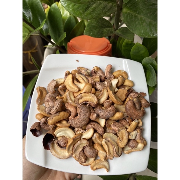 Gói 200g hạt điều bể rang muối giòn thơm