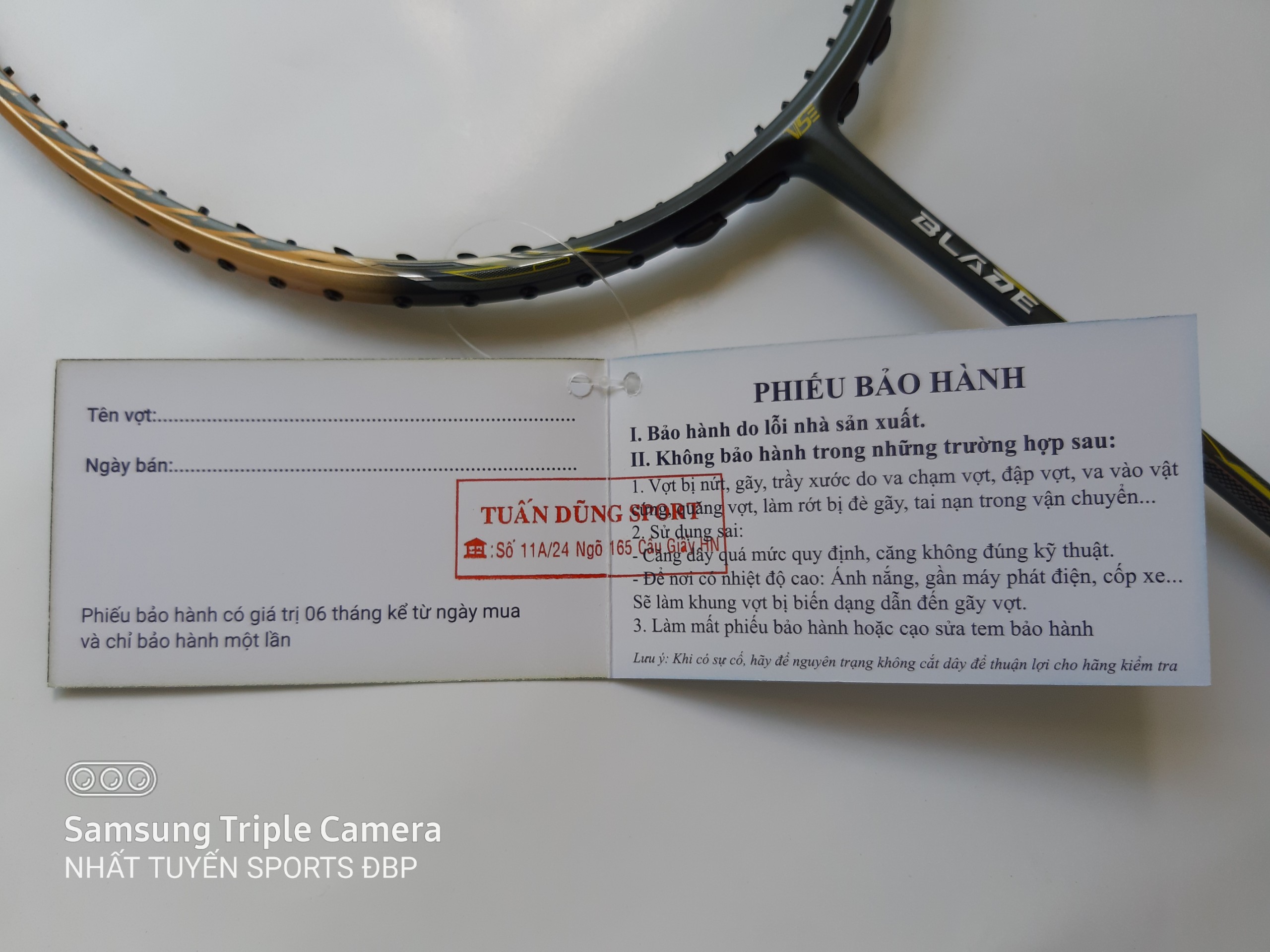Vợt cầu lông VS VenSon Blade 7100 (Chính hãng)