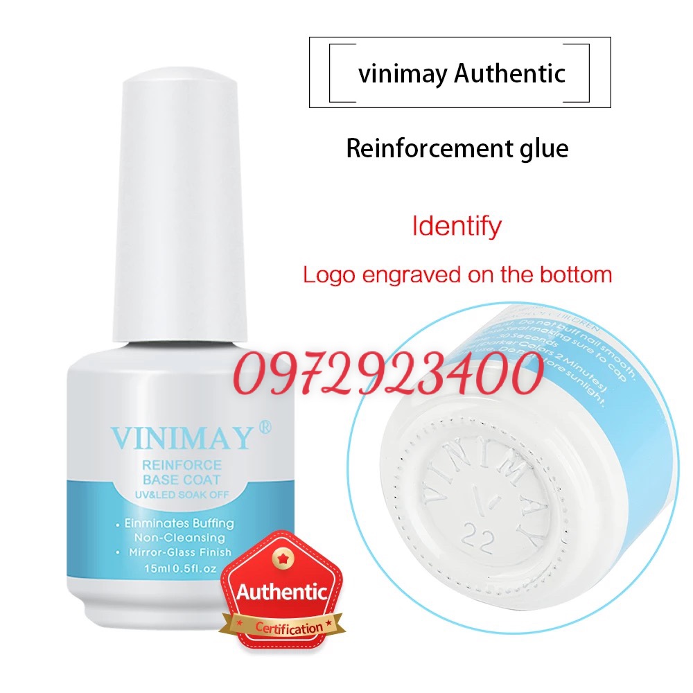 [Chính Hãng ]Cứng Móng ViniMay - Nail937