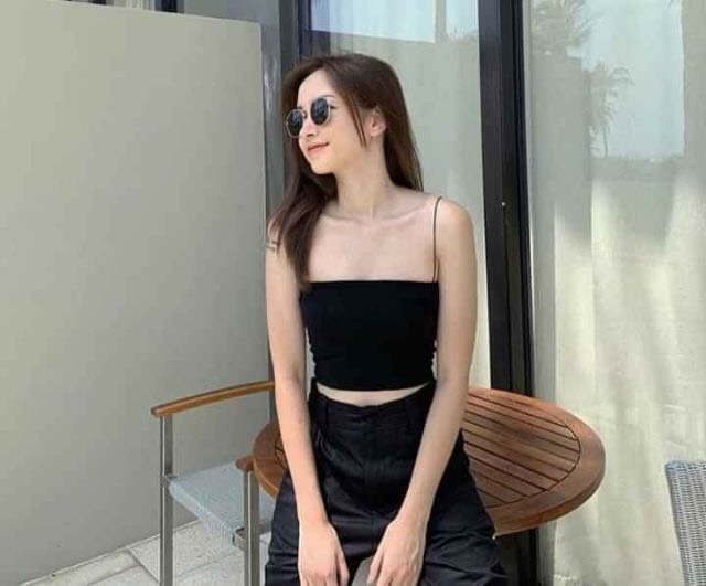 Áo hai dây sợi bún - SIKY - 2S01