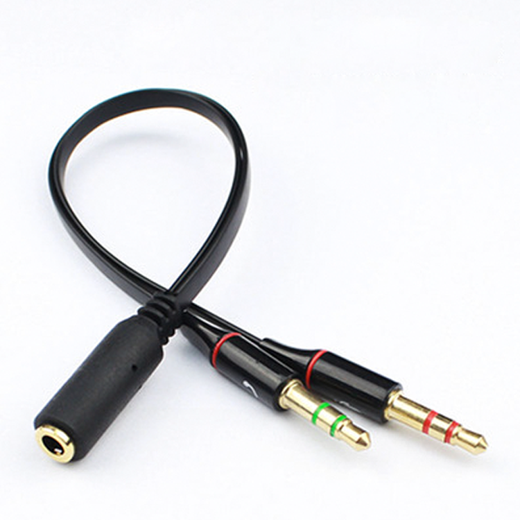 Speaker splitter wire 1 to 2-splitter 1 to 2 audio splitter 1in 2 out-splitter wire 3.5 4 PCs original