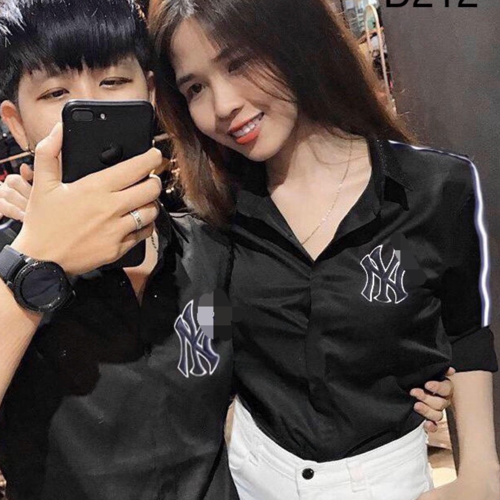 Áo Sơ Mi Cặp Nam Nữ Thời Trang Cao Cấp AOC2