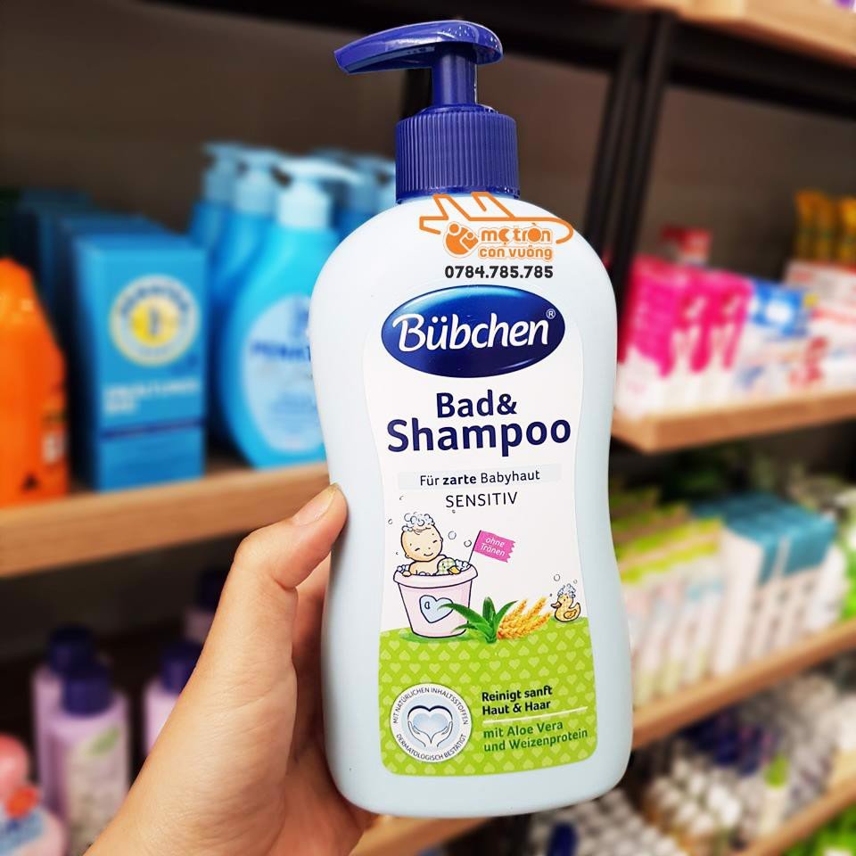 Sữa tắm gội cho bé bubchen 400ml