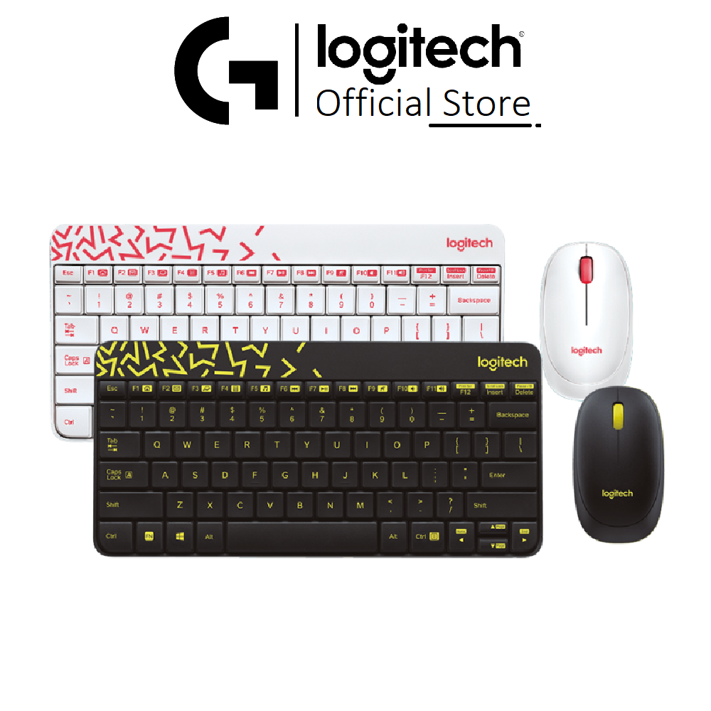 Logitech mk240 Nano Wireless Keyboard mouse USB connection 1000 DPI intelligent design portable long battery life