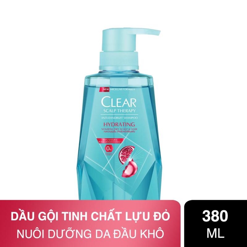 Dầu gội nuôi dưỡng da dầu và ngăn gàu Clear Shampoo Micellar Pomegranate 380ml cao cấp