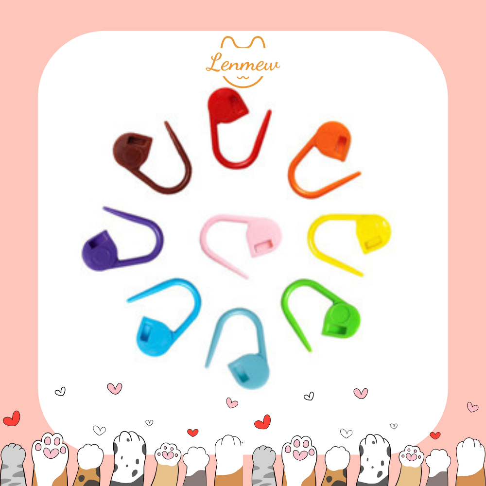 Kim Đánh Dấu Móc Len / Ghim Đánh Dấu Móc Len (Set 10 Cái)