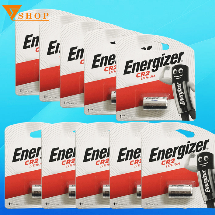 10 viên Pin Energizer CR2, Pin máy ảnh (1 vỉ 1 viên)