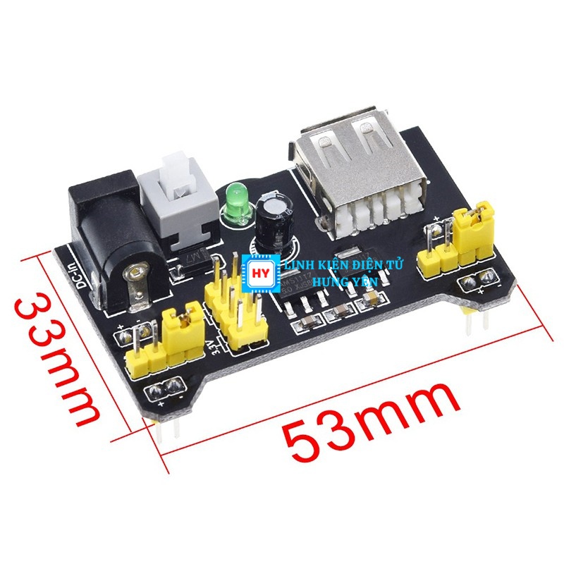 Mạch Nguồn Điện Testboard MB102 DC 3.3V/5V