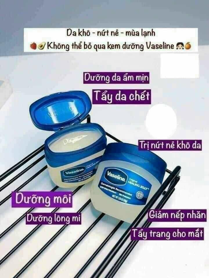 Sáp dưỡng ẩm VASELINE 49g Hàng Mỹ