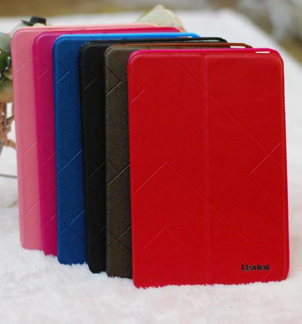 Bao da Lishen ipad mini 1 , mini 2 , mini 3 , mini 4 , mini 5 có chân đế