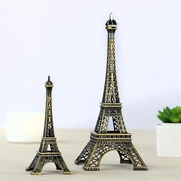 Mô hình tháp Eiffel hợp kim cao 25cm