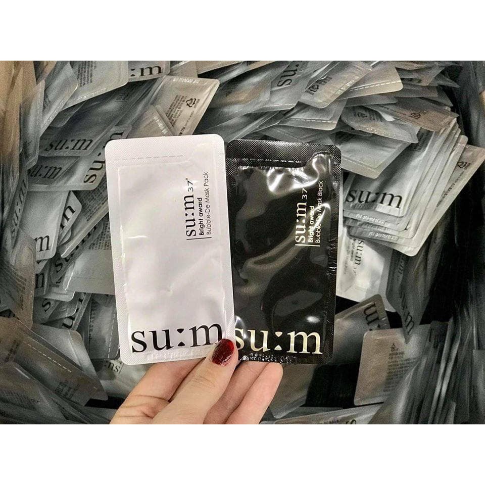 Lẻ 1 miếng mặt nạ sủi bọt thải độc s:um