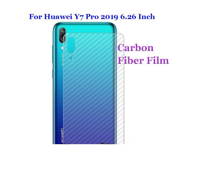 Miếng dán carbon mặt lưng cho Huawei Y7 pro 2019