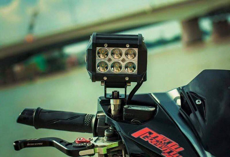 Đèn trợ sáng C6 18w (sáng trắng)