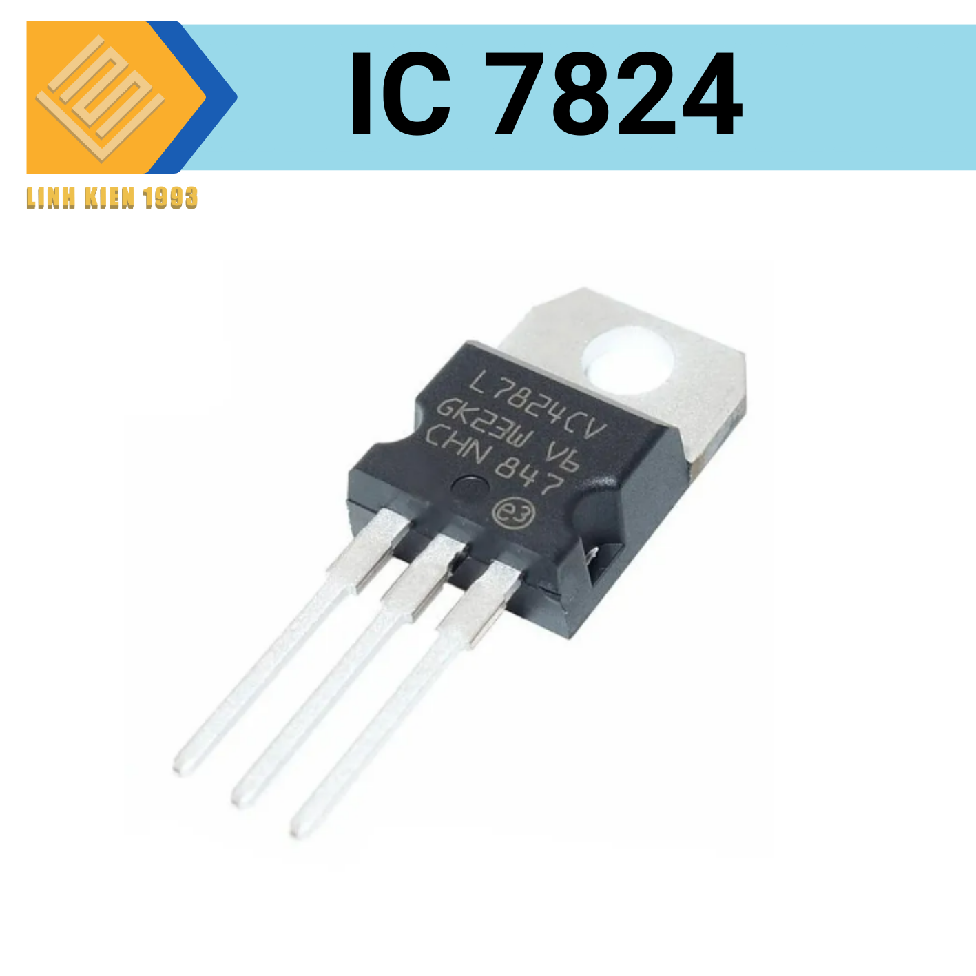 ( 5 CON ) - 7824 ic ổn áp