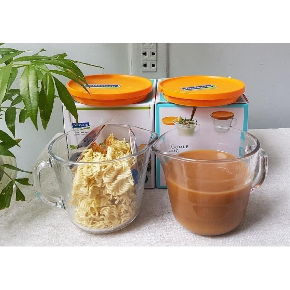 CỐC CHIA VẠCH CÓ NẮP 500ML GLASSLOCK