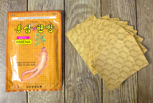 Combo 2 bịch Cao dán hồng sâm Hàn Quốc
