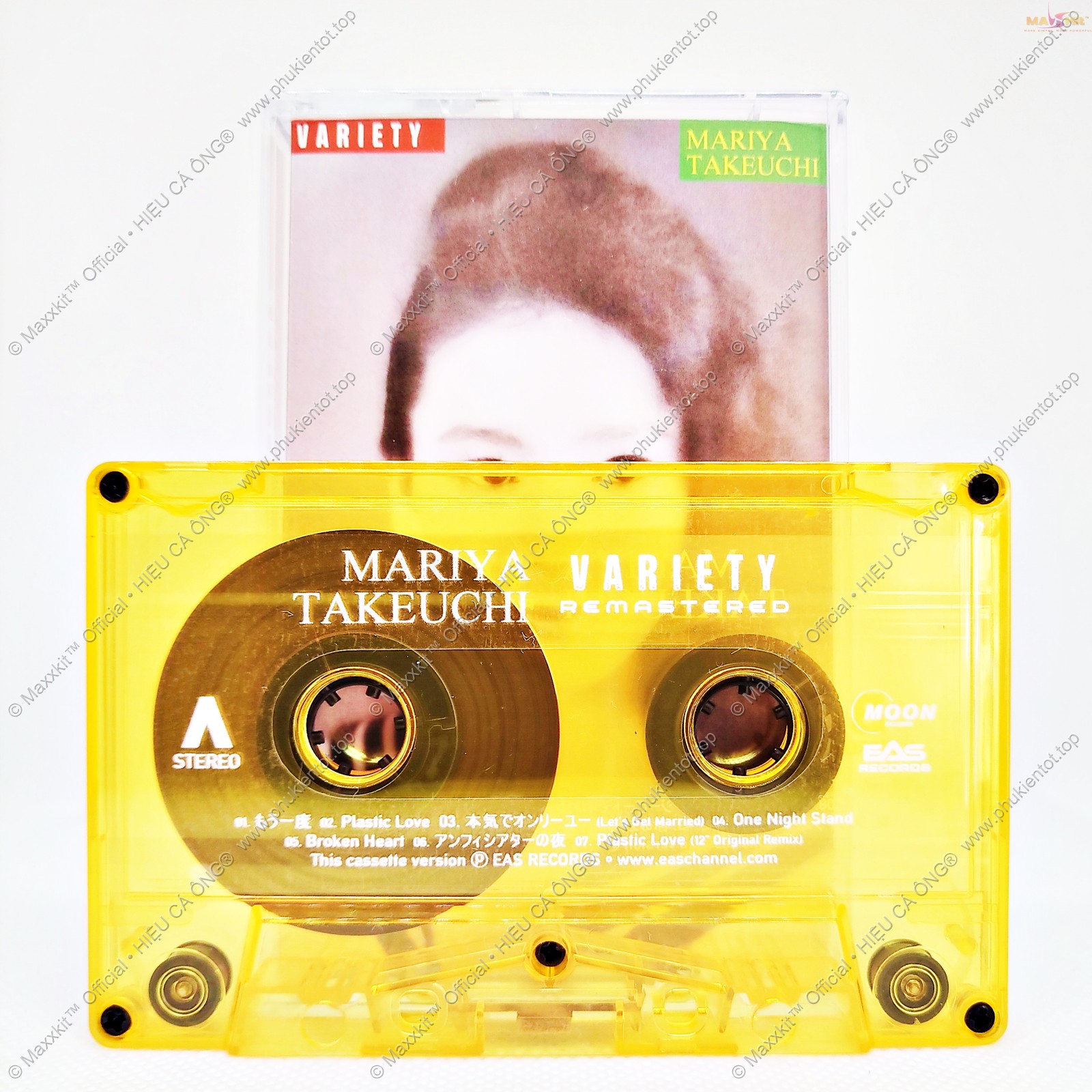 Băng cassette nhạc VARIETY - MARIYA TAKEUCHI (Remastered 30th Anniversary Edition) - EAS Records