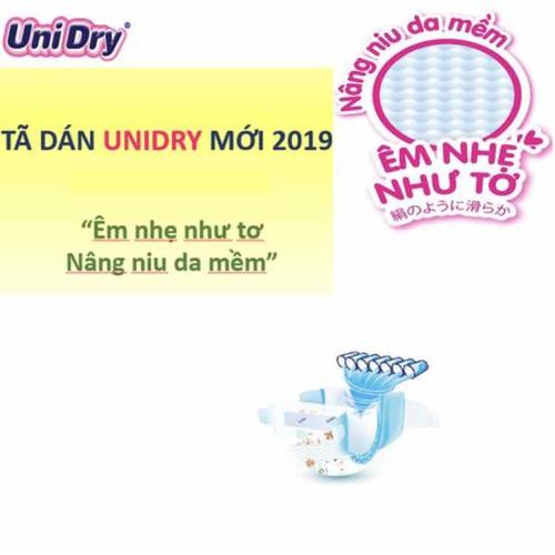 Mẫu Mới - Tã Dán Siêu Thấm Unidry Đủ Size