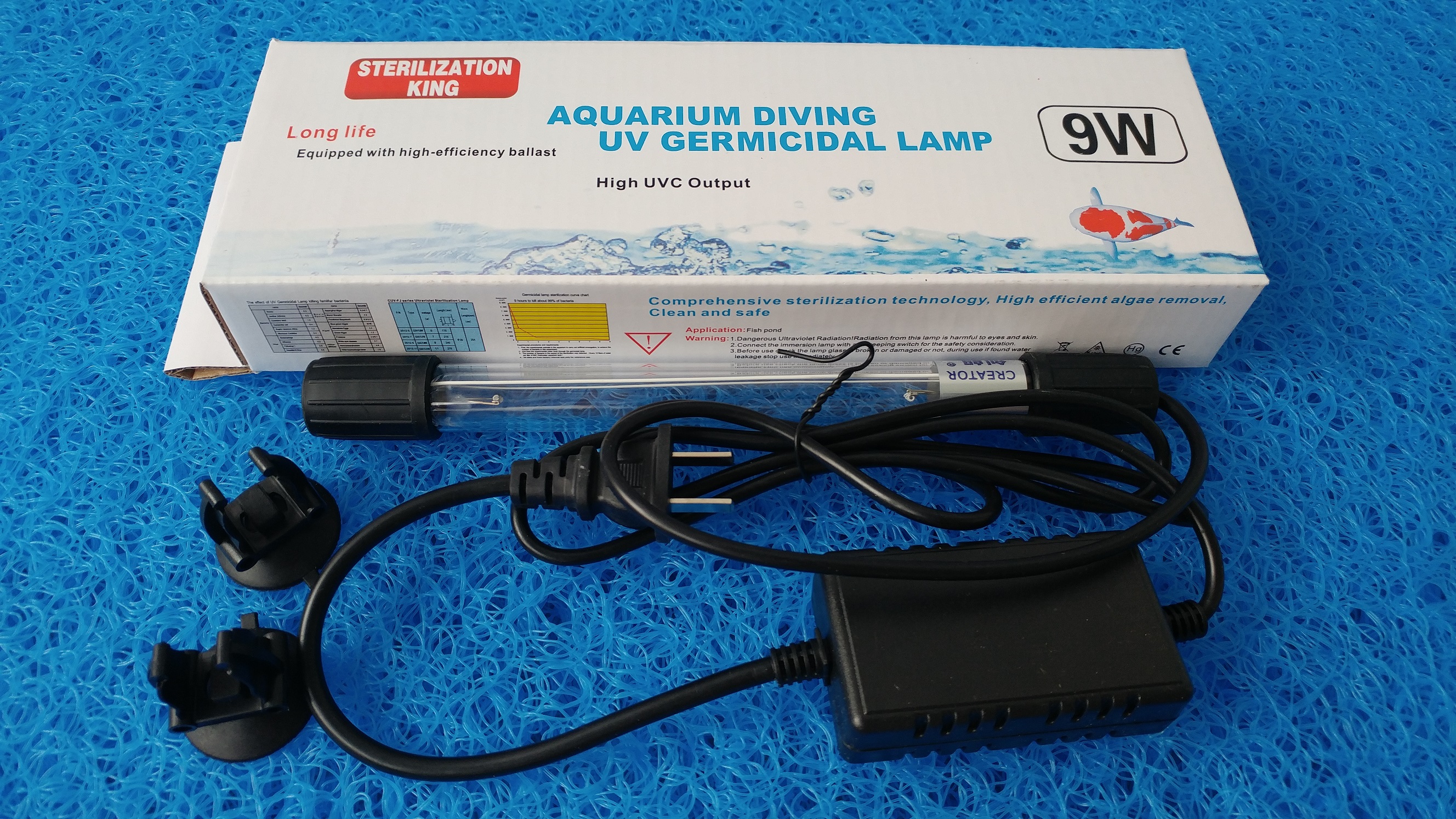 Đèn UV diệt khuẩn tảo SK, 5W-11W.