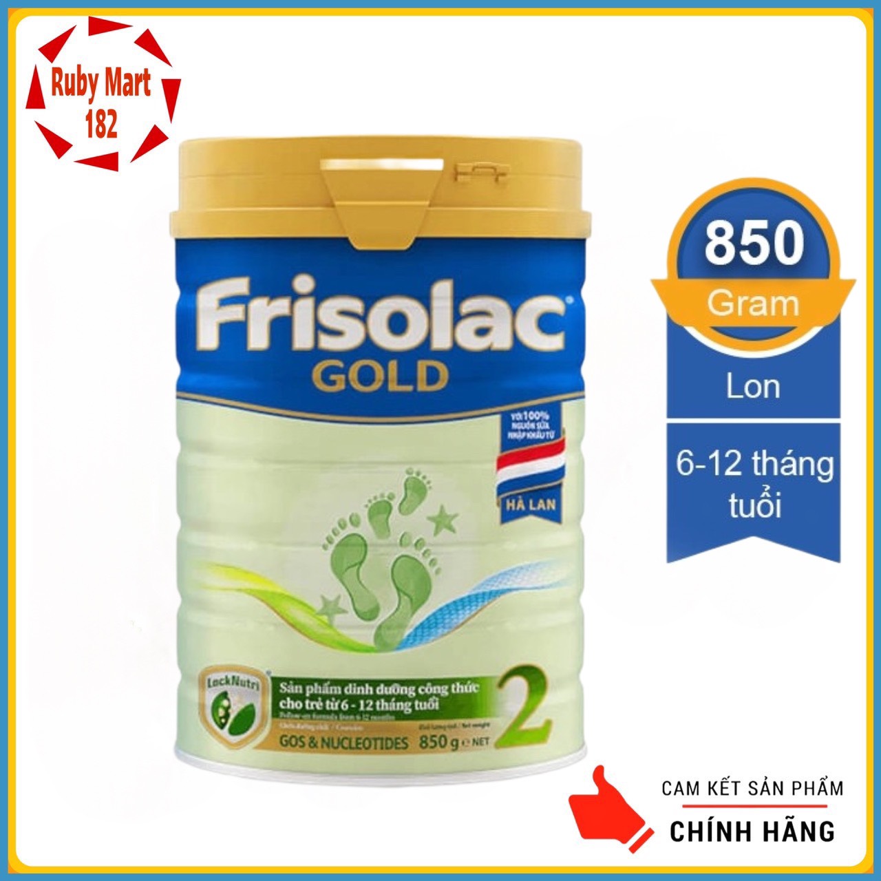 Sữa bột friso gold 2 lon 850g