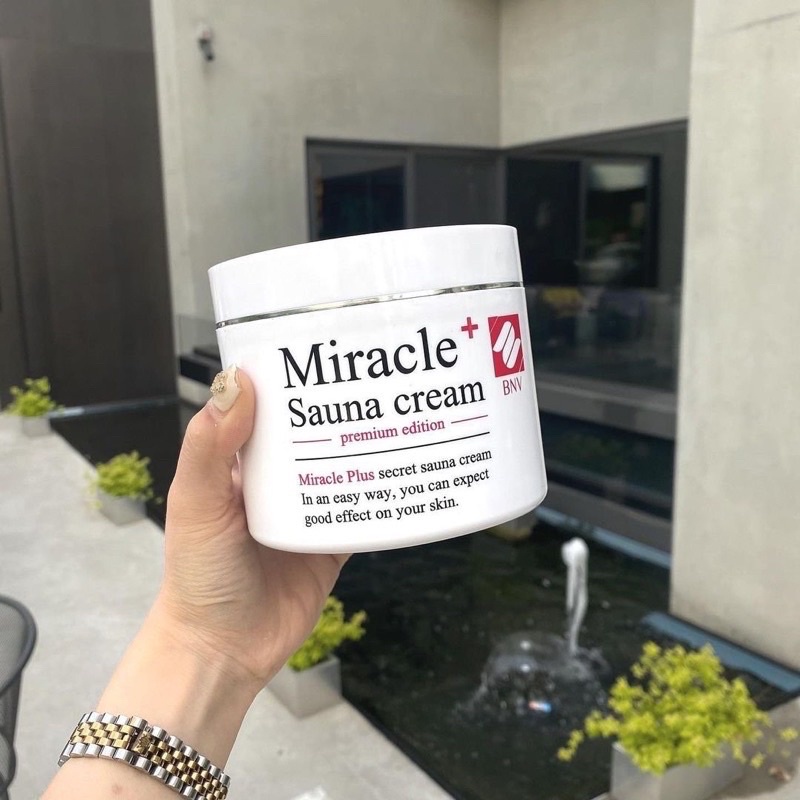 (Chính hãng)Kem tan mỡ Miracle Sauna Cream Hàn Quốc