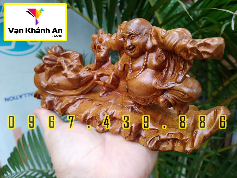 Tượng Phật gỗ để xe ô tô gỗ bách xanh - Tượng Phật Để Xe - Tượng Để Taplo Xe - Tượng Để Xe Ô tô - Pháp Duyên Shop