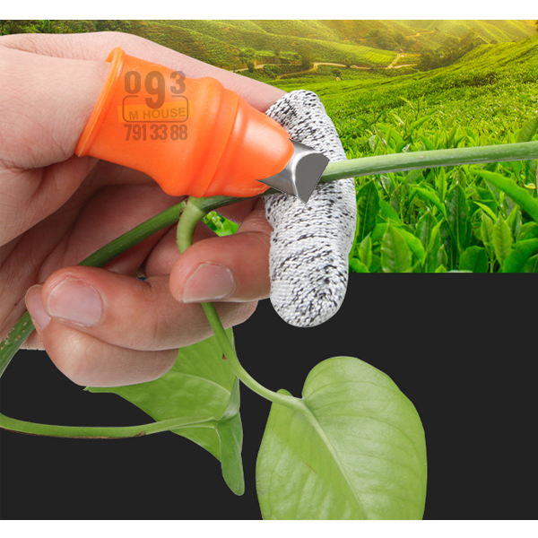 Vegetable Picking Tool Finger Sets Silicone Thumb Artifact Knife
