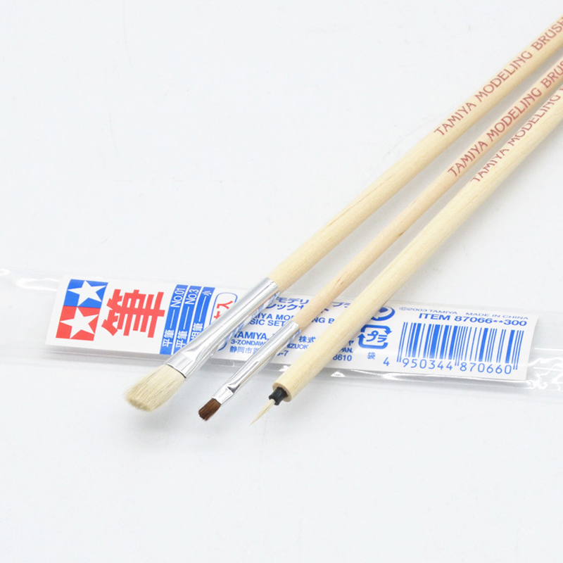 [7-11/12 VOUCHER 8%]Cọ sơn mô hình Tamiya Modeling Brush Basic Set 87066 - Dụng cụ độ tool [TAM]