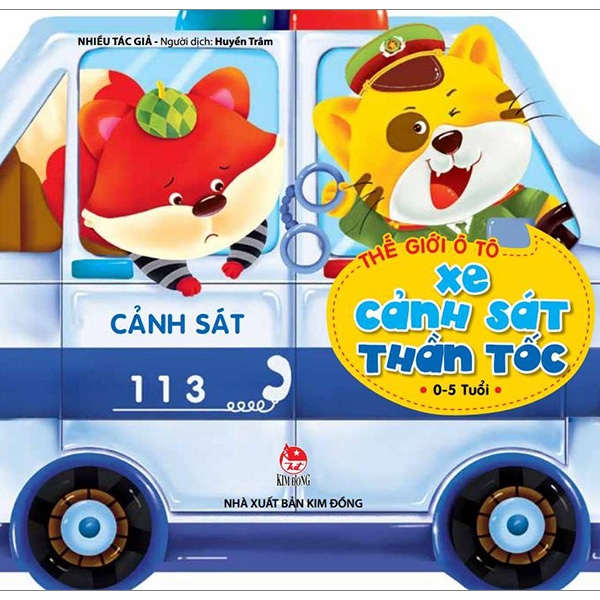 Fahasa - thế giới ô tô: xe cảnh sát thần tốc