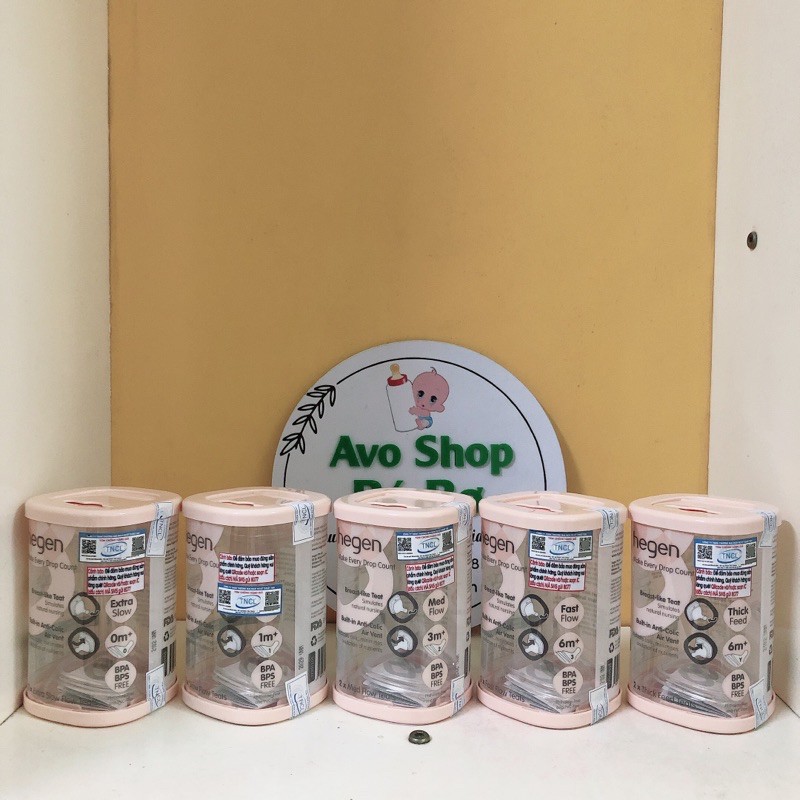 Bình sữa Hegen chính hãng đủ size 60ml/150ml/240ml/330ml