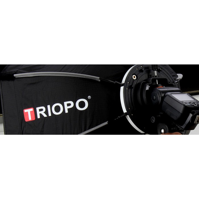Softbox bát giác Triopo KS65 cho đèn flash speedlite Quick