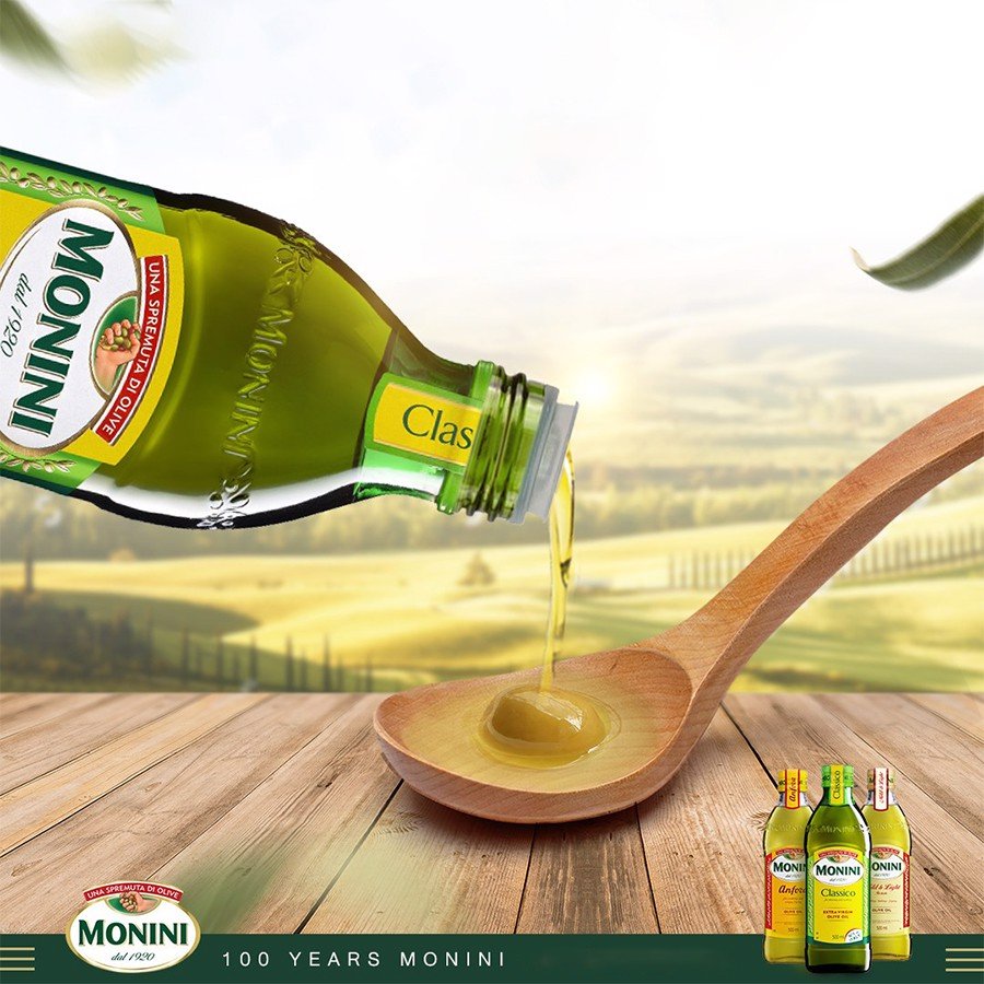 Dầu Olive Extra Virgin Monini 250ml - Nhập Khẩu Ý | Monini Classico Extra Virgin Olive Oil 250ml