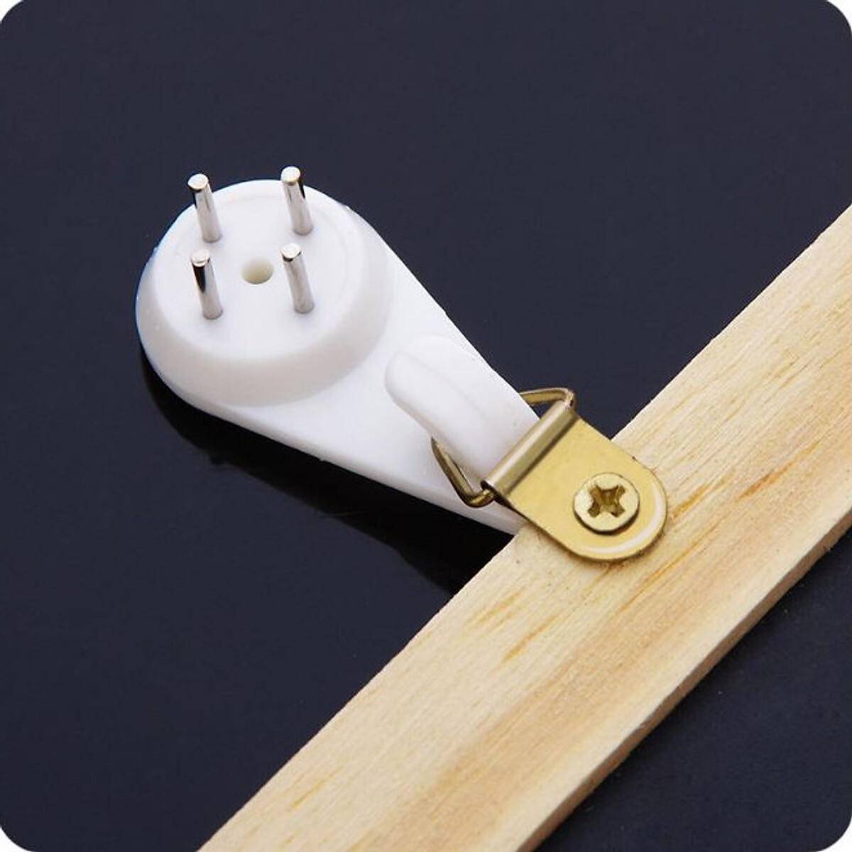 Đinh Ghim Tường 3 Chân, 4 Chân Treo Tranh Ảnh Đồng Hồ - Móc Treo Đồ Đóng Tường 4 Chân Không Cần Khoan