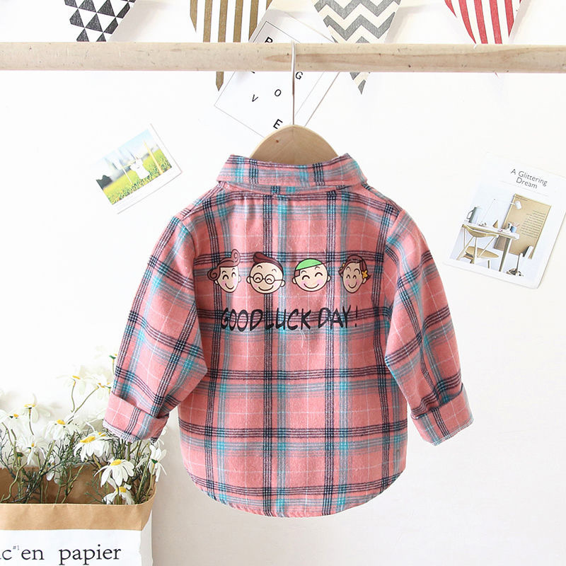 Áo sơ mi caro nhiều màu cho bé trai (N00920)