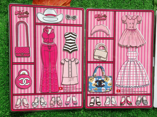 【LinhLinh Store】 Ngôi nhà búp bê giấy  - Chủ Đề Barbie