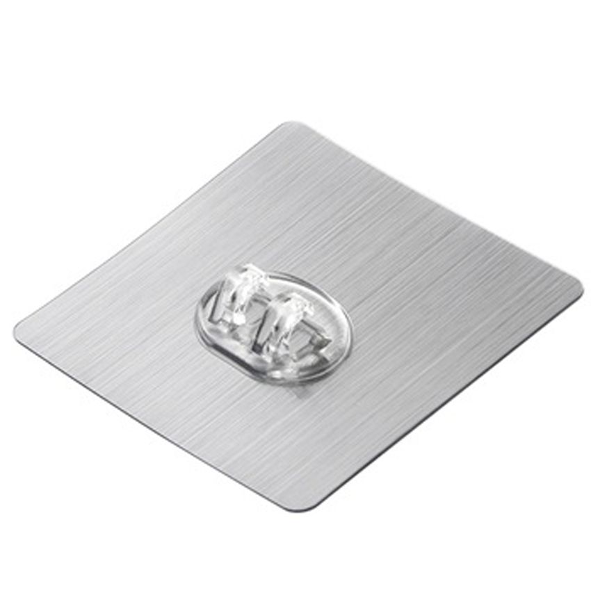 Miếng Móc Dán Tường Chịu Lực Chống Thấm Siêu Dính Treo Kệ Inox Cao Cấp