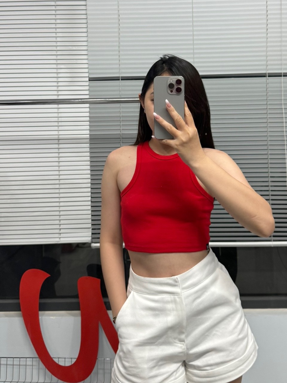Áo Ribbed Tanktop