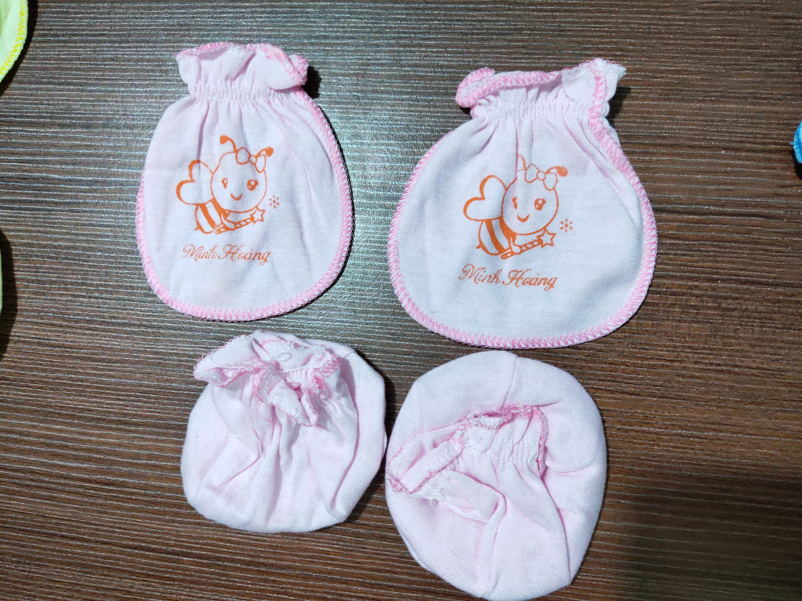 Phụ kiện sơ sinh set bao tay bao chân cho bé